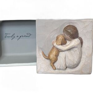 Willow Tree Vintage 2003 “True” Keepsake Box. Hand-Painted by Susan Lordi